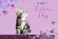 Mother's Day Kitten (Purple)